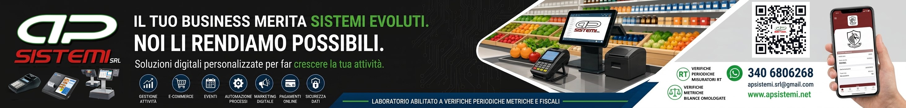 AP Sistemi Srl — Ecosistema tecnologico completo dal punto cassa al controllo di gestione